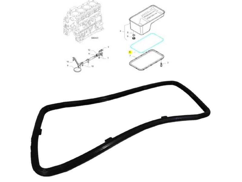 A junta do cárter de óleo ENGINE PARTS 4897877 é essencial para garantir a vedação adequada do cárter de óleo do motor ISB 4Cil. Fabricada com materiais de alta qualidade, essa junta proporciona encaixe preciso e resistência contra vazamentos de óleo, ajudando a manter o motor funcionando de forma eficiente e segura.