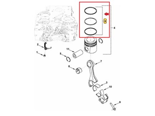 O Jogo de Anéis do Pistão para Motor Cummins QSB é essencial para garantir o bom funcionamento do seu veículo. Fabricado com materiais de alta qualidade, esse conjunto de anéis tem a função de vedar a câmara de combustão, garantindo a compressão necessária para o motor operar de forma eficiente.
