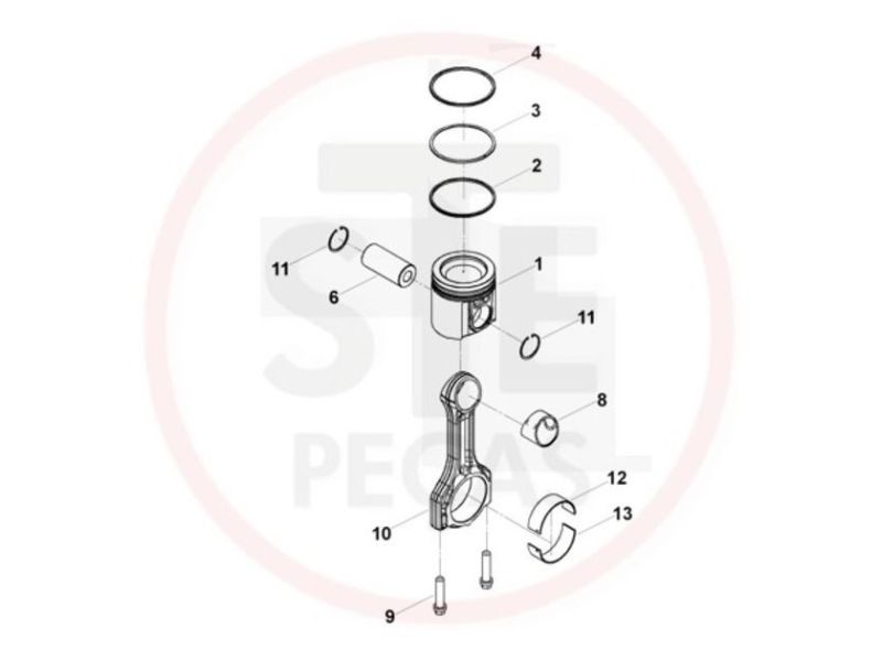 As bielas são componentes essenciais do motor, conectando o virabrequim aos pistões. A Biela do Motor Cummins ISF 2.8, fabricada com materiais de alta qualidade, garante resistência e durabilidade ao sistema, sendo fundamental para o bom funcionamento do motor. Compatível com o modelo ISF 2.8, essa biela assegura um encaixe perfeito e preciso, contribuindo para a eficiência e desempenho do veículo.
