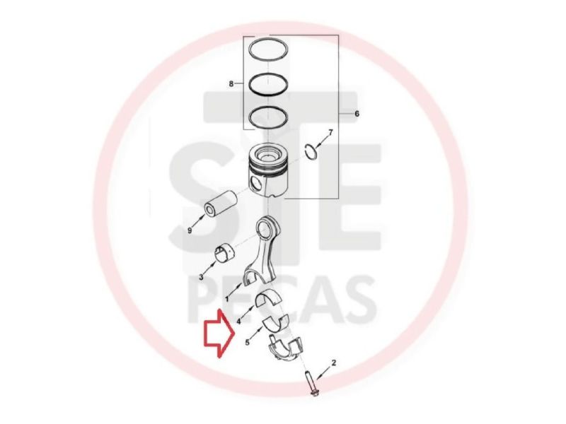 Garanta o bom funcionamento do motor do seu veículo com a Bronzina de Biela 025 6-BT Fraturada da Engine Parts. Essa peça é essencial para reduzir o atrito entre a biela e o virabrequim, proporcionando maior durabilidade e eficiência para o motor. Fabricada com materiais de alta qualidade, a bronza é resistente e garante uma excelente performance, mesmo nas condições mais exigentes.