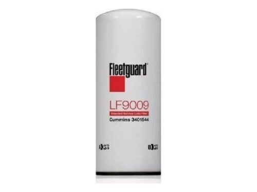 O Filtro LF9009 Fleetguard não é um filtro comum. Ele é um componente de alta performance, projetado especificamente para motores Cummins de aplicação média e pesada. O grande diferencial do LF9009 é sua filtragem combinada (Full-Flow + Bypass): ele possui dois estágios de filtragem em um único corpo blindado.