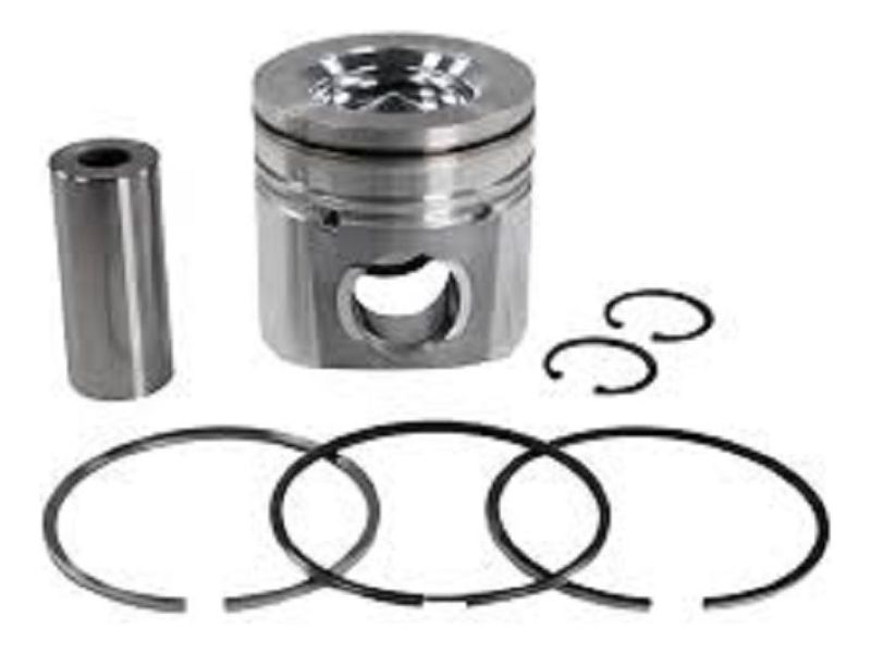 Para o motor Cummins 6CT 8.3, o conjunto de pistão, anéis, pino e travas é um kit vital para a montagem e o funcionamento do motor. Esses componentes trabalham em conjunto dentro do cilindro para converter a energia da combustão em movimento mecânico.